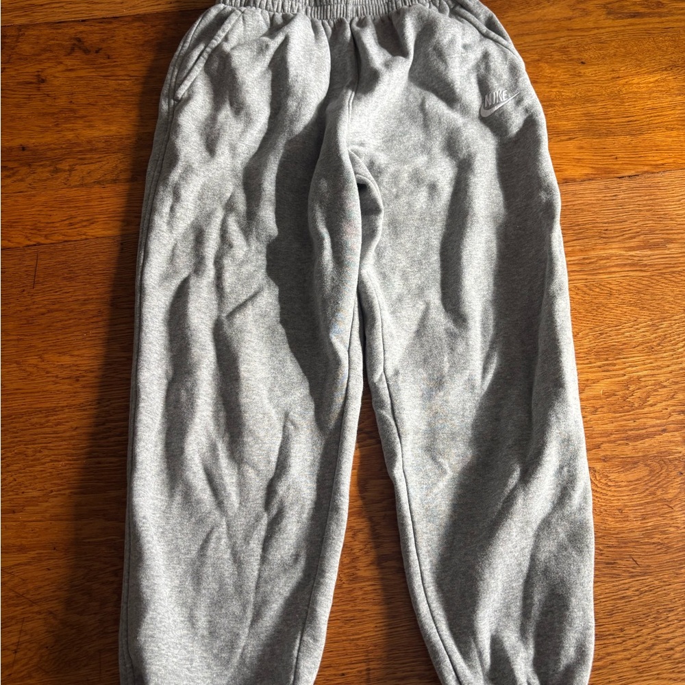 Nike Kids Heather Gray Joggers